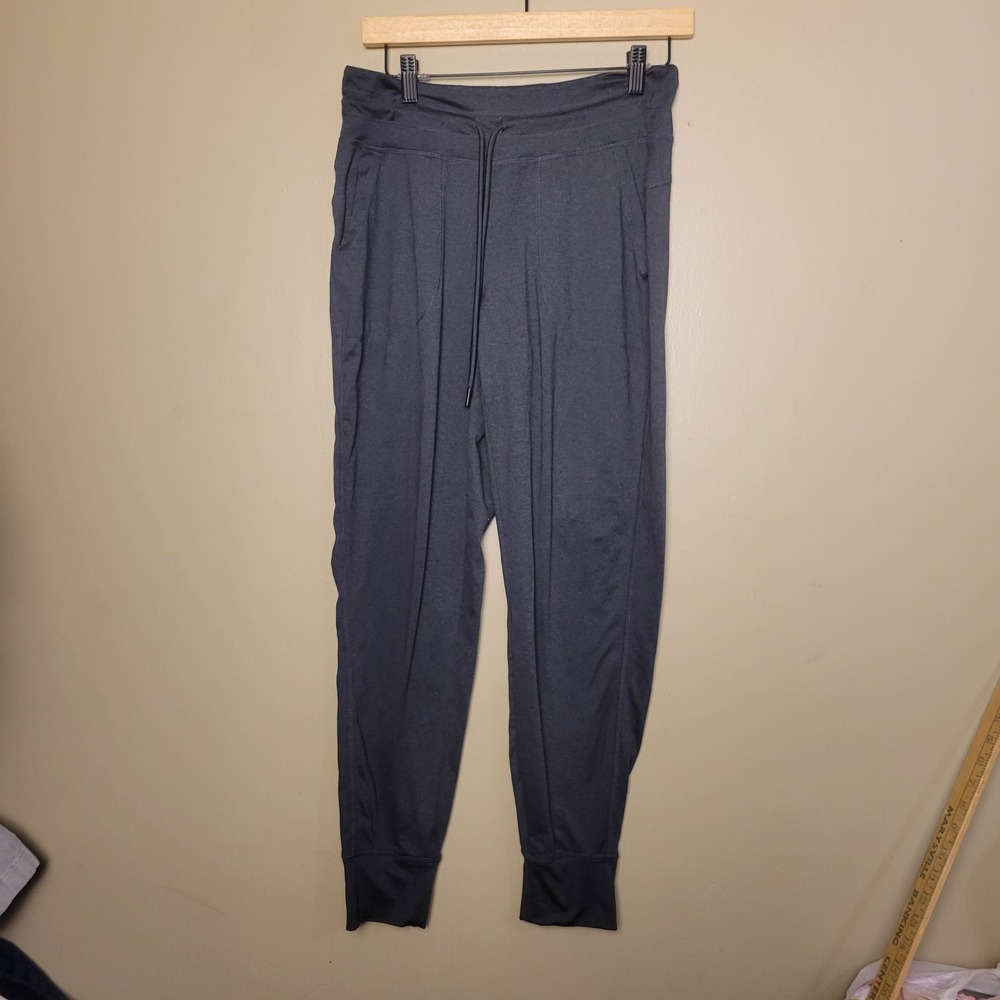 Lole Jogger Pants Womens Small Charcoal Gray Excellent Heathered Activewear